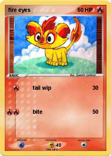 Pokemon fire eyes
