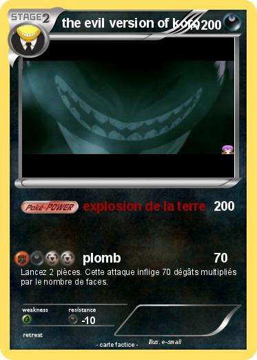 Pokemon the evil version of koro