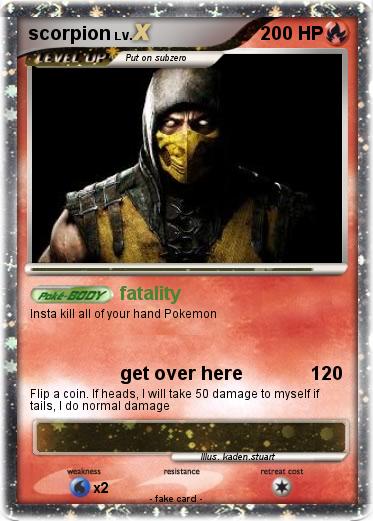 Pokemon scorpion