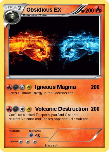 Pokemon Obsidious EX