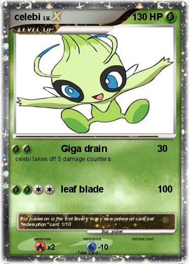 Pokemon celebi
