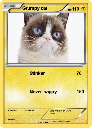 Pokemon Grumpy cat