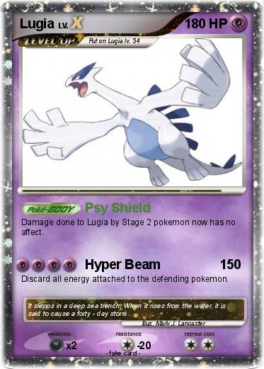 Pokemon Lugia