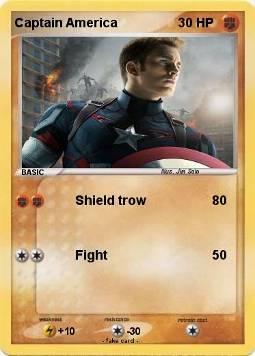 Pokemon Captain America