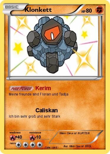 Pokemon Klonkett