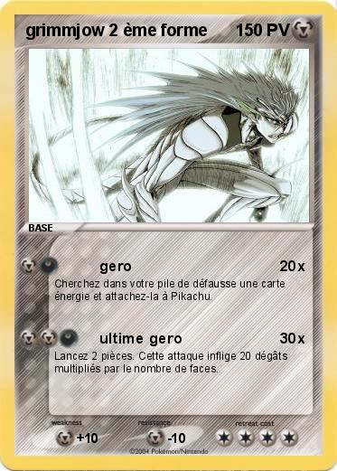 Pokemon grimmjow 2 ème forme