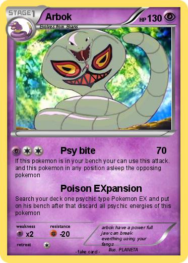 Pokemon Arbok