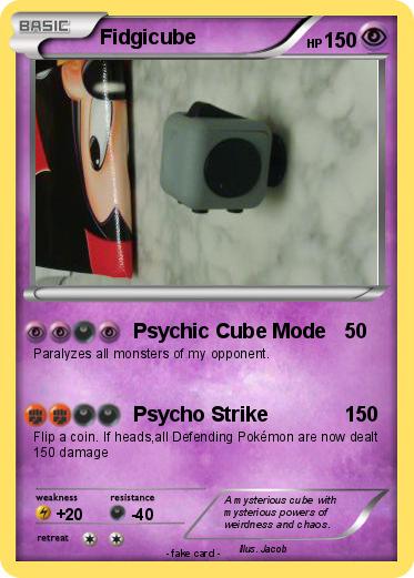 Pokemon Fidgicube