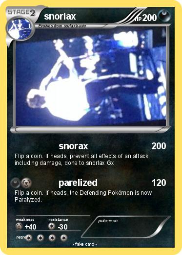 Pokemon snorlax