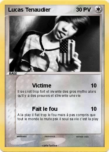 Pokemon Lucas Tenaudier