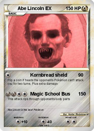 Pokemon Abe Lincoln EX
