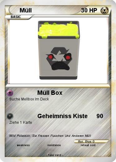 Pokemon Müll