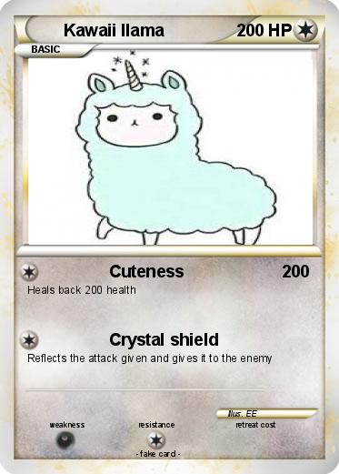 Pokemon Kawaii llama