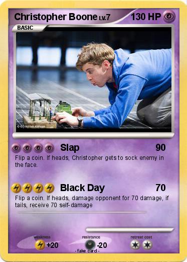 Pokemon Christopher Boone