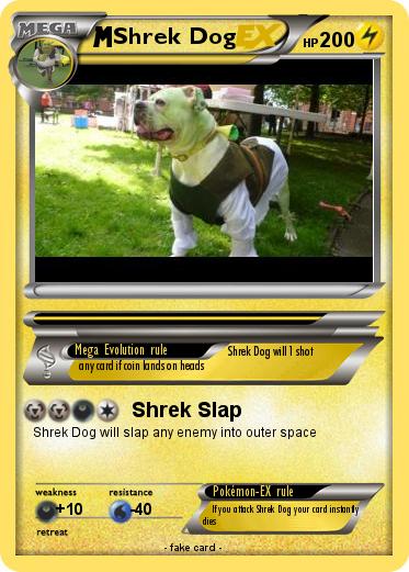 Pokemon Shrek Dog