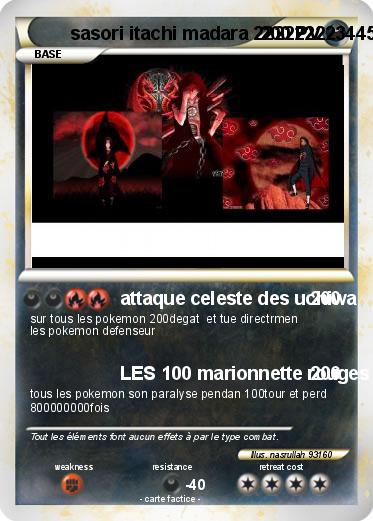 Pokemon sasori itachi madara 222222223445657