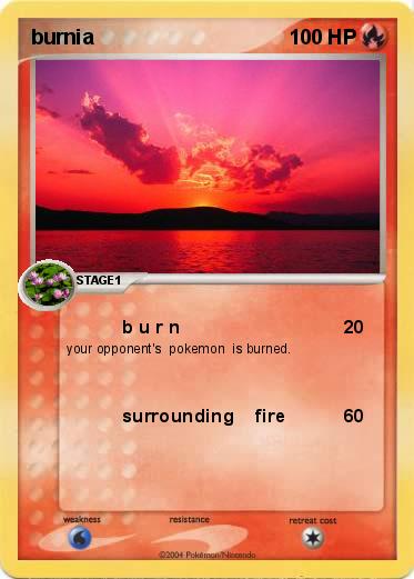 Pokemon burnia