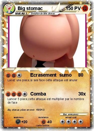 Pokemon Big stomac