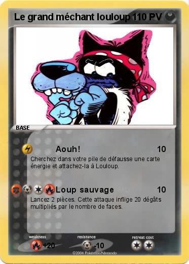 Pokemon Le grand méchant louloup