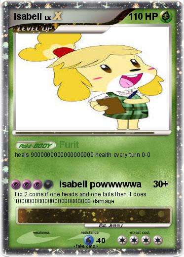 Pokemon Isabell