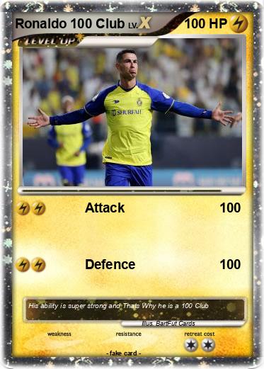 Pokemon Ronaldo 100 Club