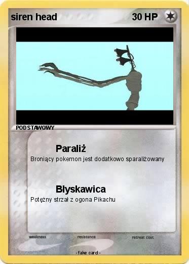 Pokemon siren head