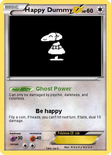 Pokemon Happy Dummy