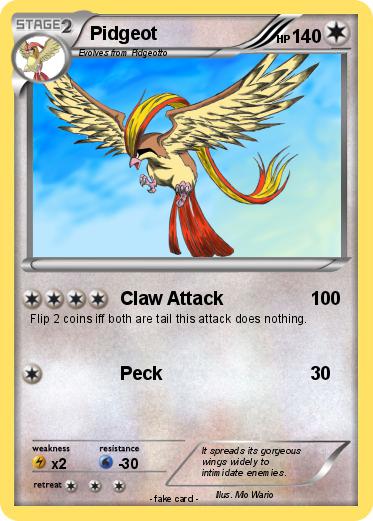 Pokemon Pidgeot