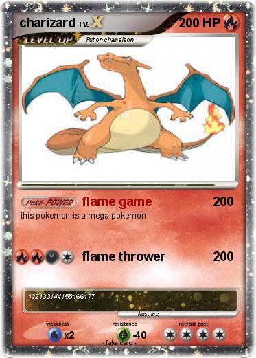 Pokemon charizard