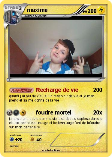 Pokemon maxime