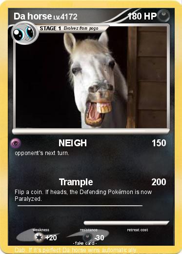 Pokemon Da horse