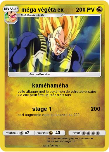 Pokemon méga végéta ex