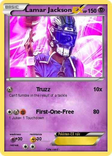 Pokemon Lamar Jackson