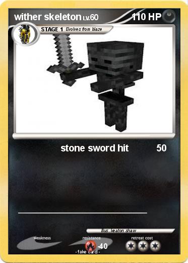 Pokemon wither skeleton