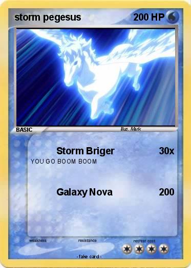 Pokemon storm pegesus