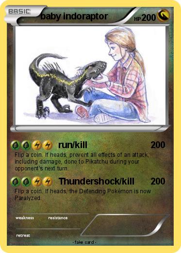 Pokemon baby indoraptor