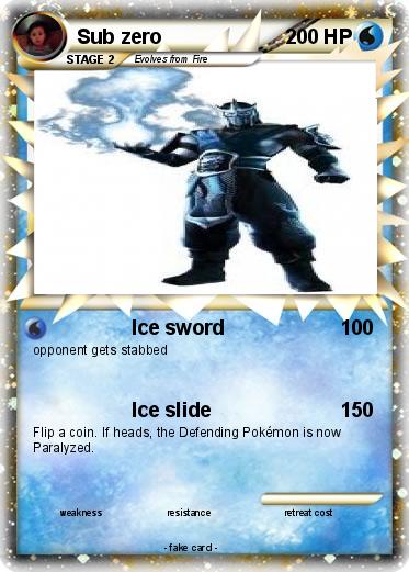 Pokemon Sub zero
