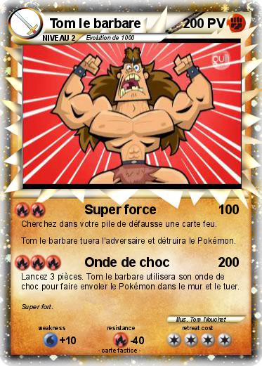 Pokemon Tom le barbare