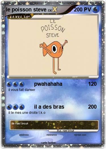 Pokemon le poisson steve