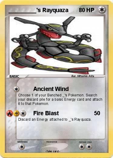 Pokemon _________'s Rayquaza