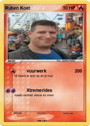 Pokemon Ruben Koet
