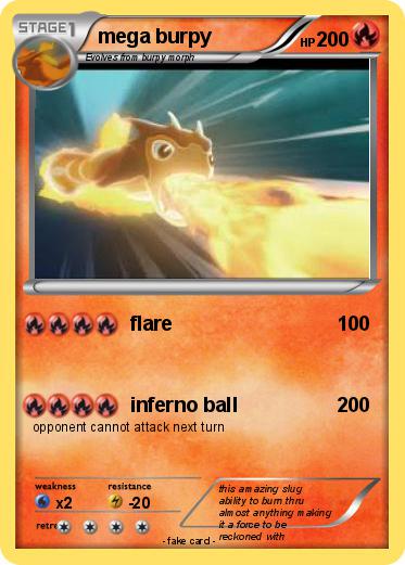 Pokemon mega burpy