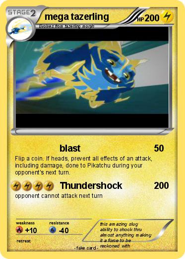 Pokemon mega tazerling
