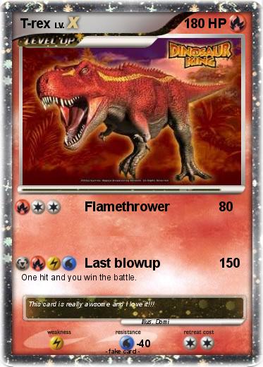 Pokemon T-rex