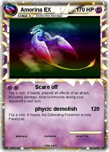 Pokemon Amorina EX