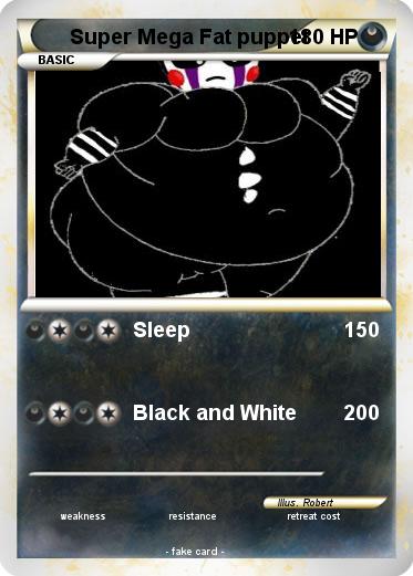 Pokemon Super Mega Fat puppet