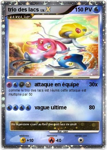 Pokemon trio des lacs