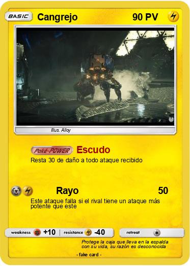 Pokemon Cangrejo