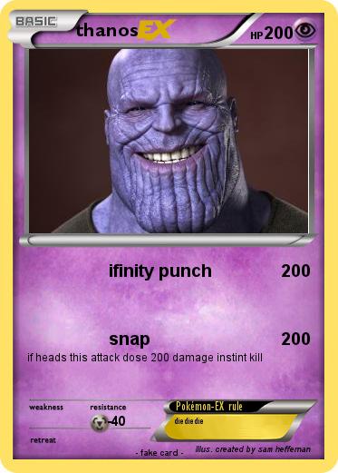 Pokemon thanos
