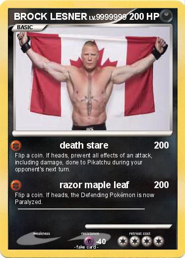 Pokemon BROCK LESNER